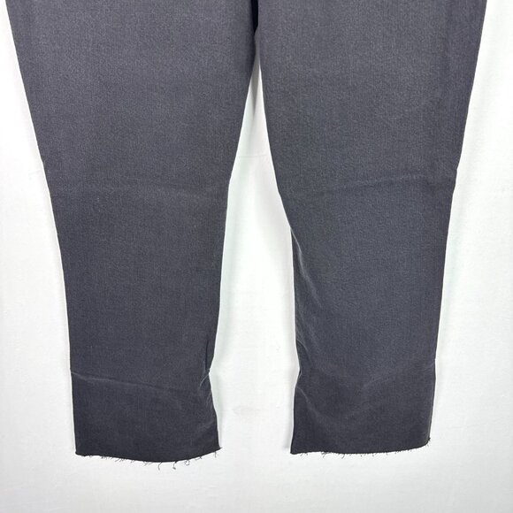 NWOT ASOS Design High Rise '70's Stretch Flare Jeans in Black Plus Size 36 NEW - Picture 7 of 8